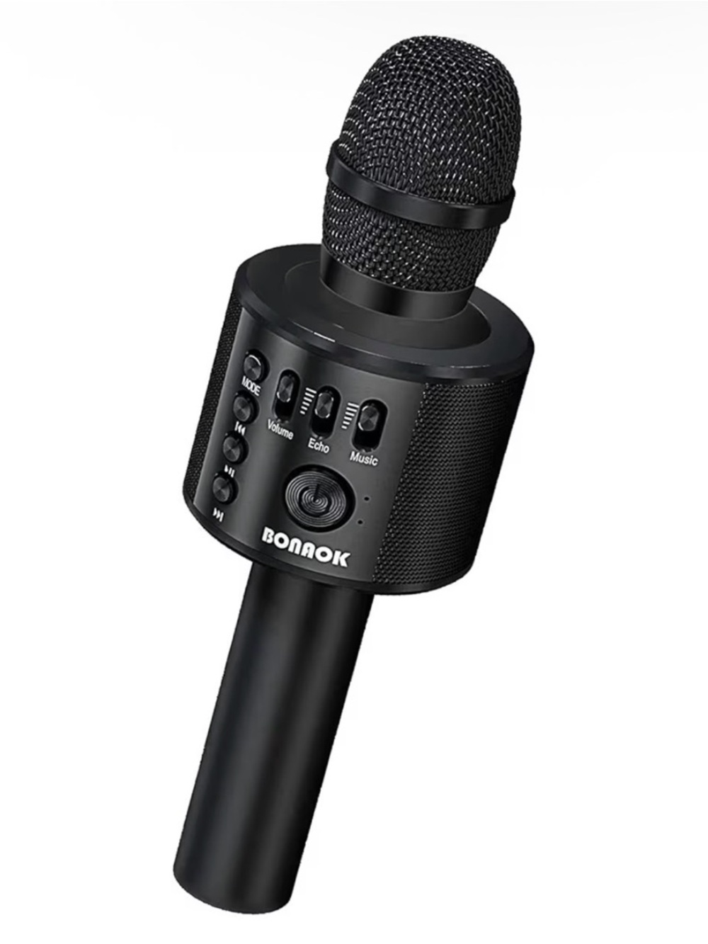 Amazon Black Wireless Handheld Karaoke Microphone Speaker
